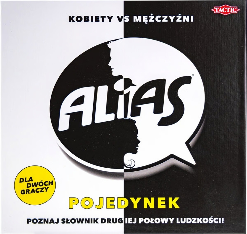 Okładka gry: Alias Kobiety vs. Mężczyźni: Pojedynek
