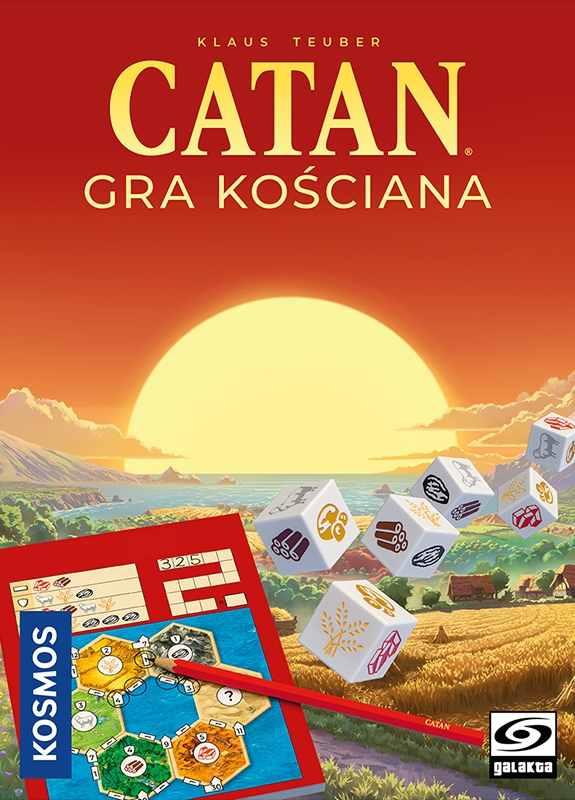 Okładka gry: CATAN: Gra kościana