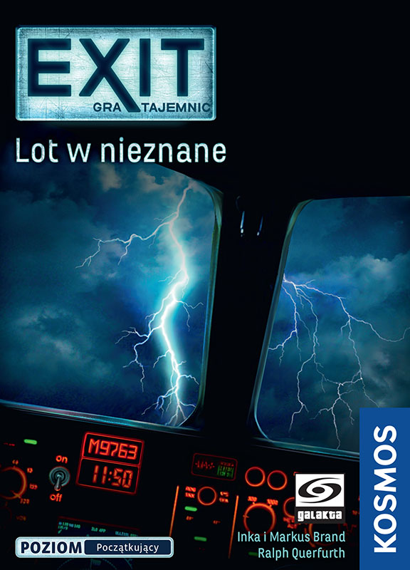 Okładka gry: EXIT: Lot w nieznane