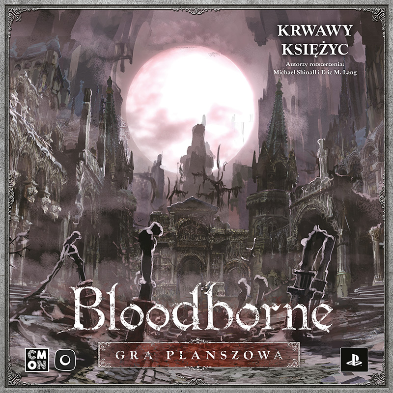 Okładka gry: Bloodborne: Gra Planszowa - Krwawy Księżyc
