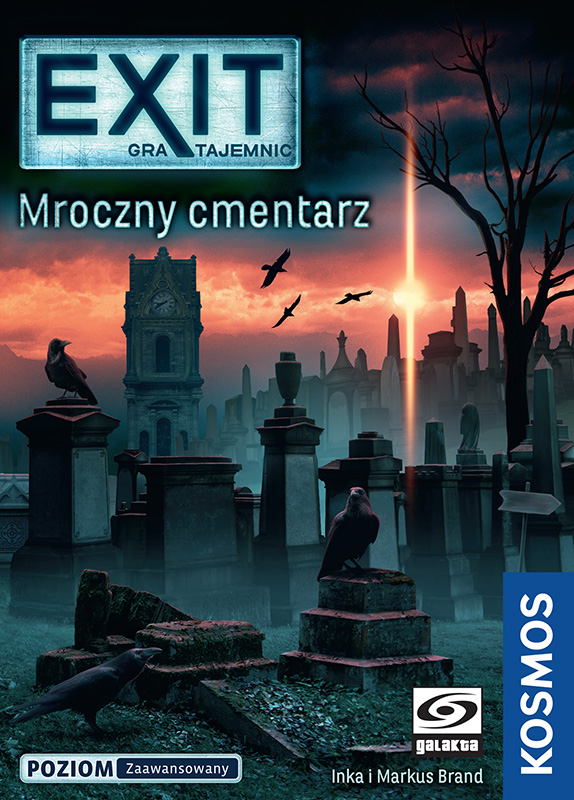 Okładka gry: EXIT: Mroczny cmentarz