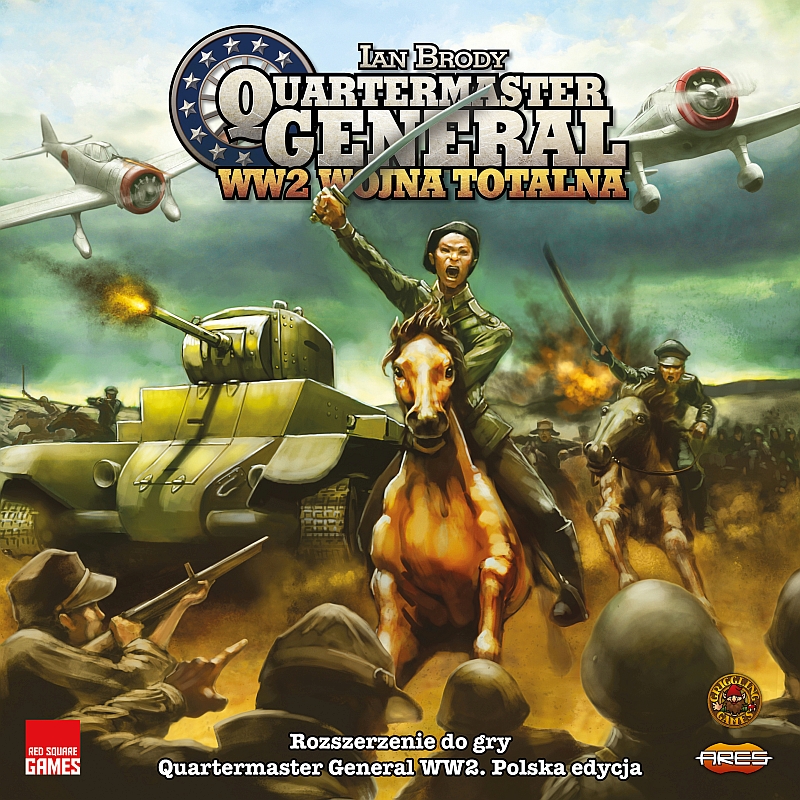Okładka gry: Quartermaster General WW2: Wojna totalna