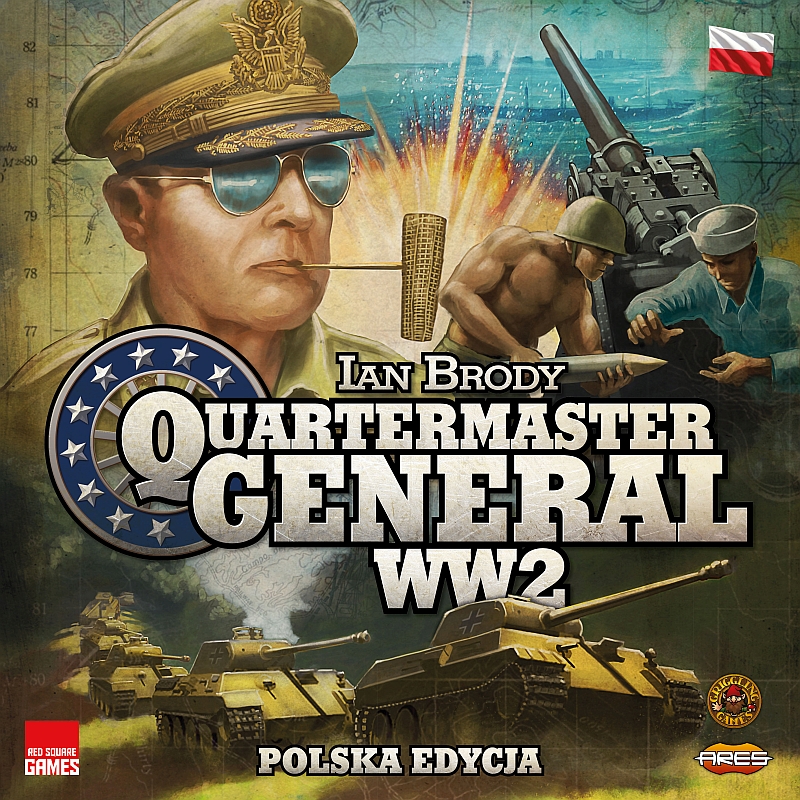Quartermaster General WW2 okładka