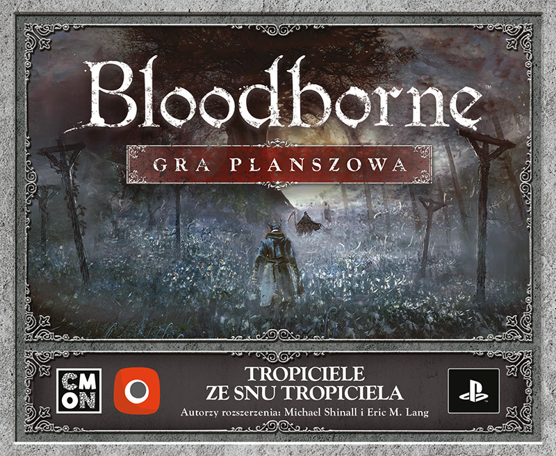 Okładka gry: Bloodborne: Gra Planszowa - Tropiciele ze Snu Tropiciela