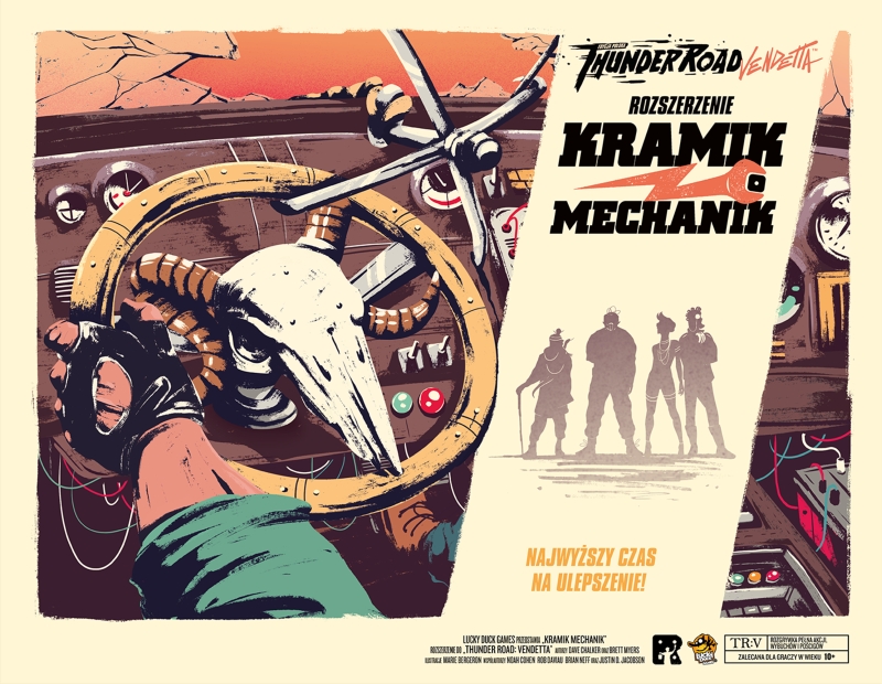 Okładka gry: Thunder Road: Vendetta - Kramik mechanik