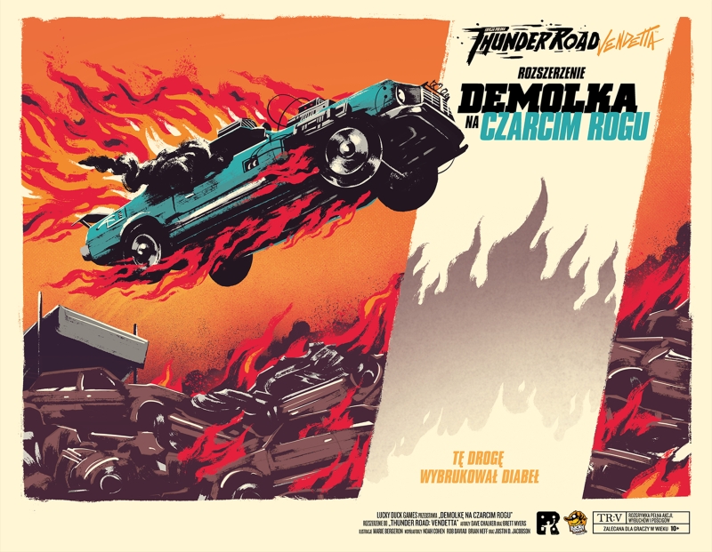 Okładka gry: Thunder Road: Vendetta - Demolka na Czarcim Rogu