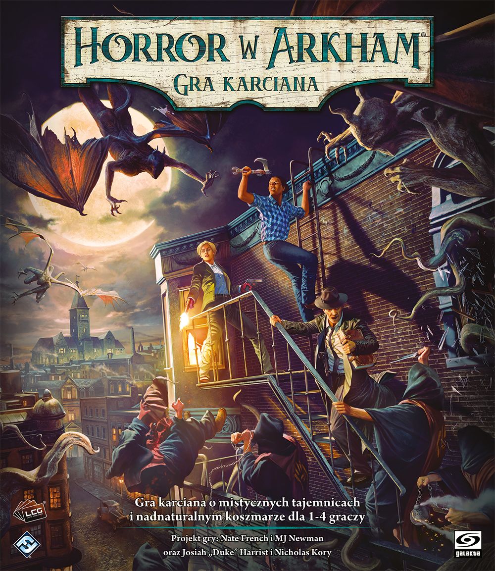 Okładka gry: Horror w Arkham LCG: Gra kaciana