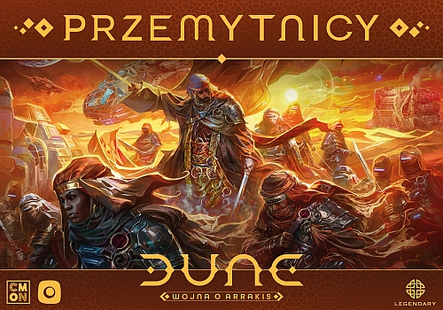 Okładka gry: Dune: Wojna o Arrakis - Przemetnicy