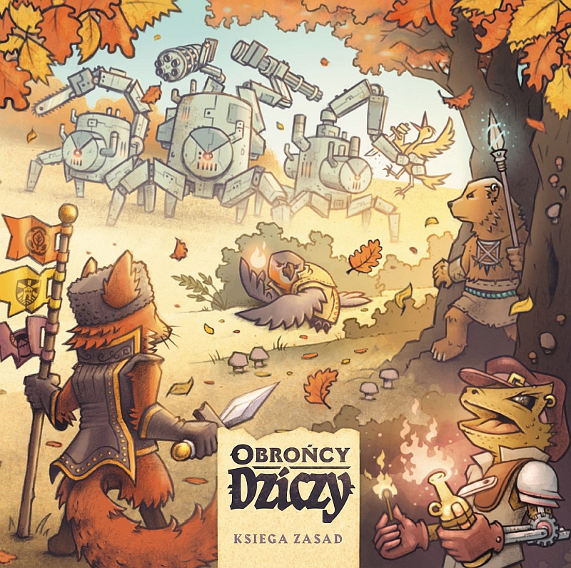 Okładka gry: Obrońcy dziczy