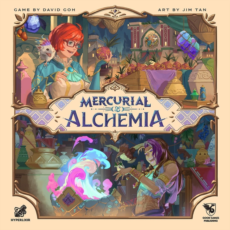 Okładka gry: Mercurial: Alchemia