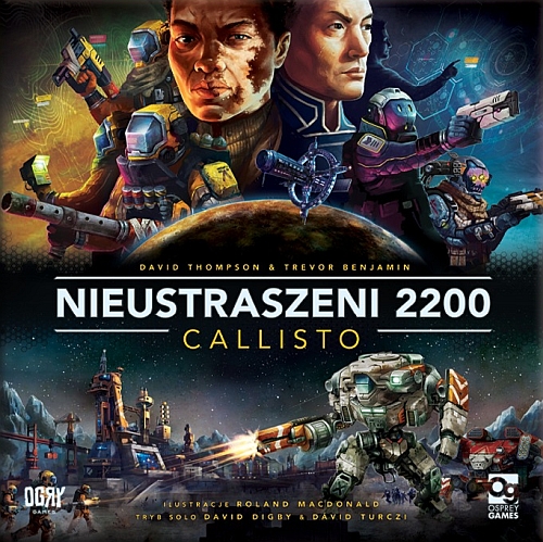 Okładka gry: Nieustraszeni 2200: Callisto