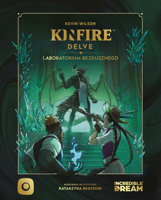 Okładka gry: Kinfire: Laboratorium Bezdusznego