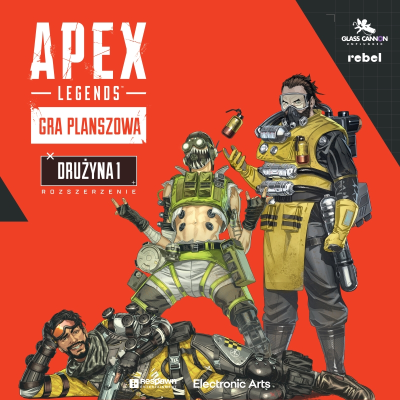 Okładka gry: Apex Legends: Gra planszowa -Drużyna 1