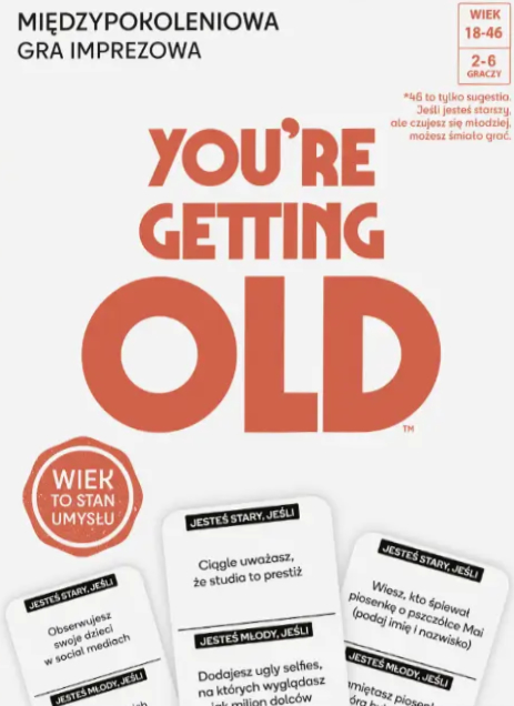 Okładka gry: You’re Getting Old