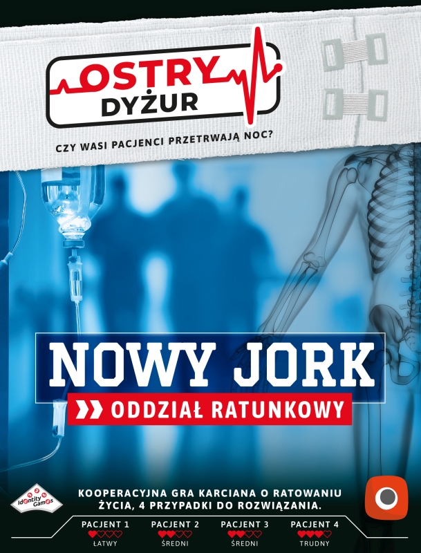 Okładka gry: Ostry Dyżur: Oddział Ratunkowy Nowy Jork