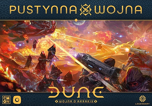Okładka gry: Dune: Wojna o Arrakis - Pustynna Wojna