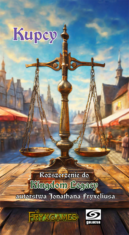 Okładka gry: Kingdom Legacy: Królestwo Feudalne: Kupcy