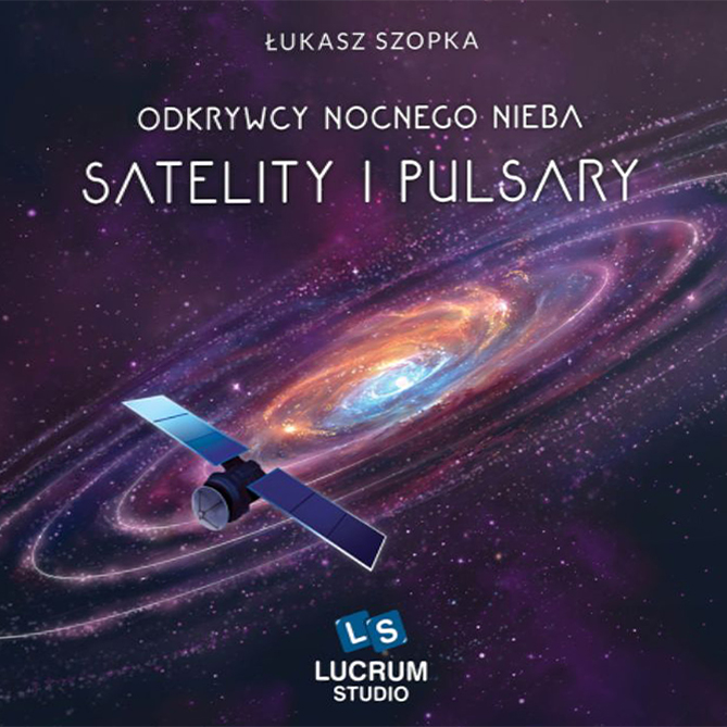 Okładka gry: Odkrywcy Nocnego Nieba: Satelity i pulsary