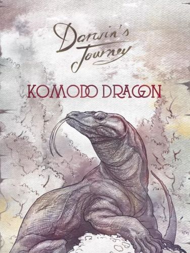 Okładka gry: Wyprawa Darwina: Waran z Komodo