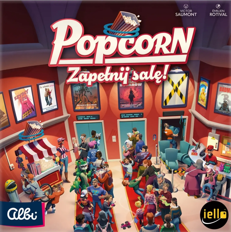 Okładka gry: Popcorn. Zapełnij salę!