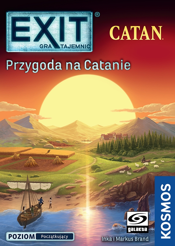 Okładka gry: EXIT: Przygoda na Catanie!