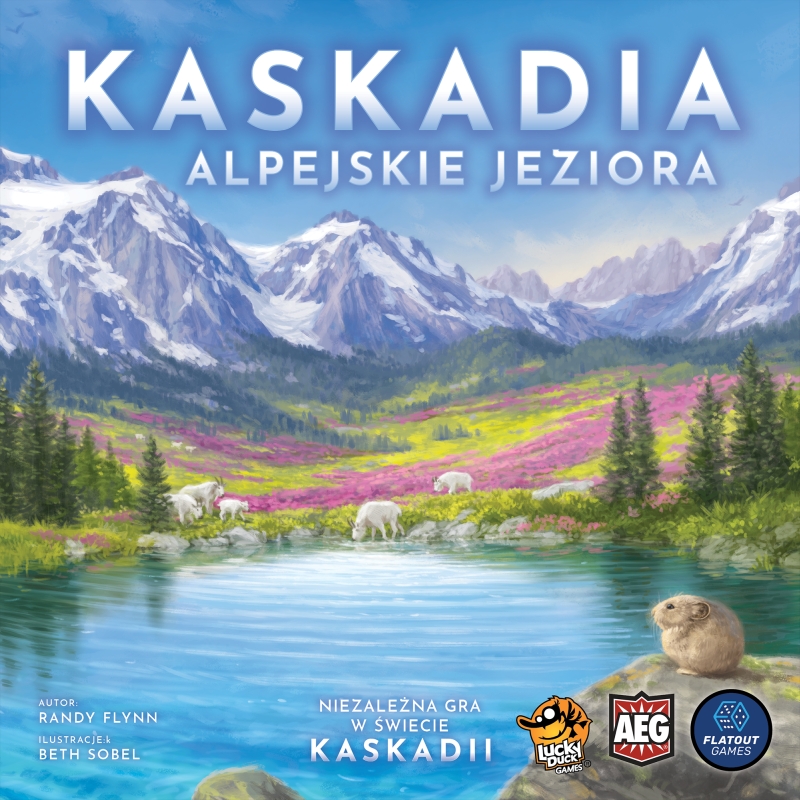 Okładka gry: Kaskadia: Alpejskie jeziora