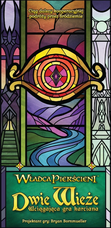 Okładka gry: Władca Pierścieni: Dwie Wieże - Wciągająca gra karciana