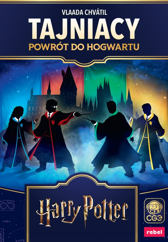 Okładka gry: Tajniacy: Powrót do Hogwartu