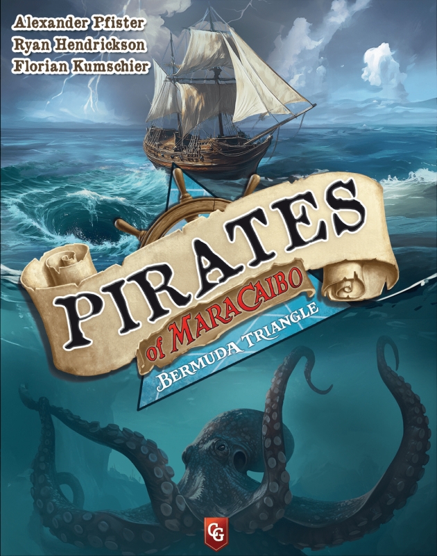 Okładka gry: Piraci z Maracaibo: Trójkąt Bermudzki