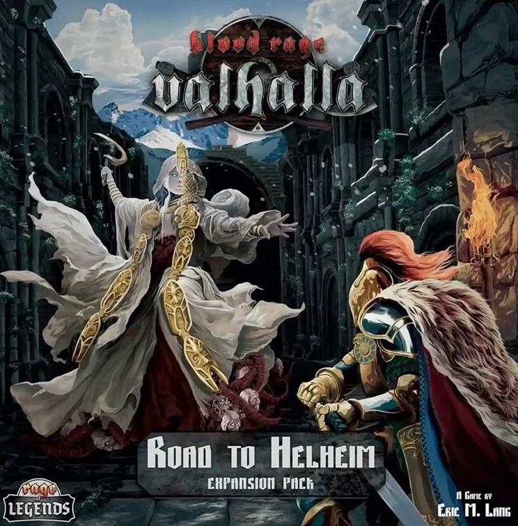 Okładka gry: Blood Rage: Valhalla: Road to Helheim Expansion
