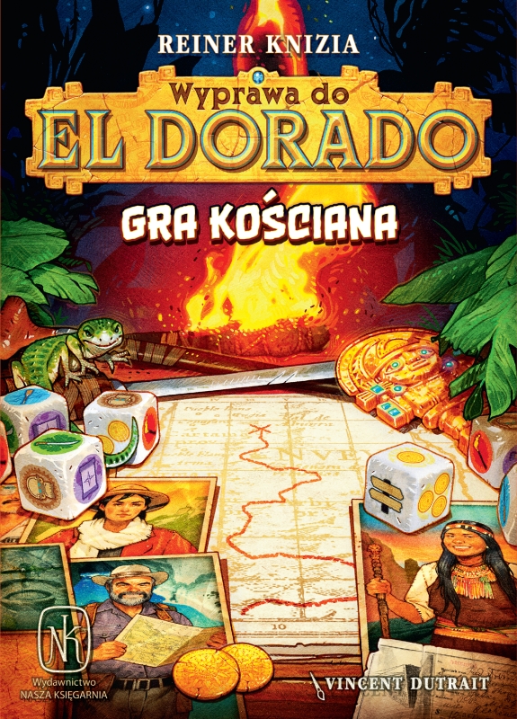 Okładka gry: Wyprawa do El Dorado: Gra kościana