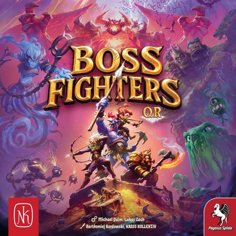 Okładka gry: Boss Fighters QR