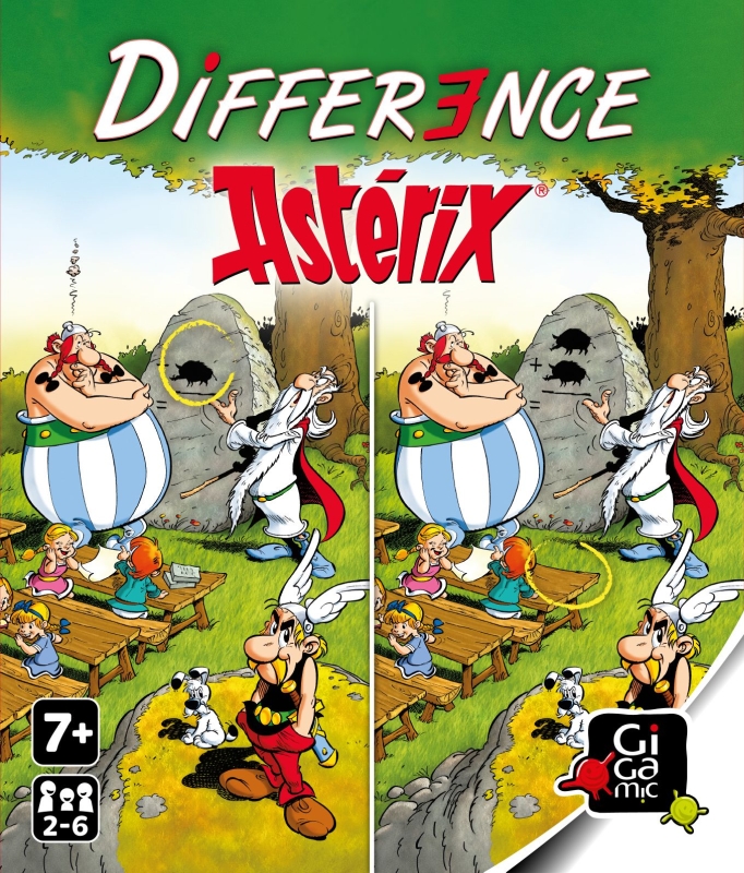 Okładka gry: Difference: Astérix