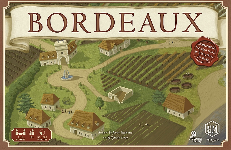 Okładka gry: Viticulture: Bordeaux
