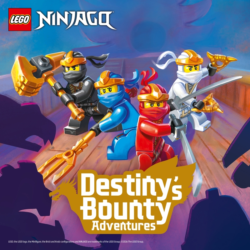 Okładka gry: LEGO Ninjago: Przygody Perły Przeznaczenia