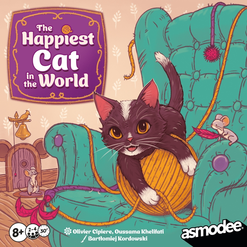 Okładka gry: Najszczęśliwszy Kot na Świecie