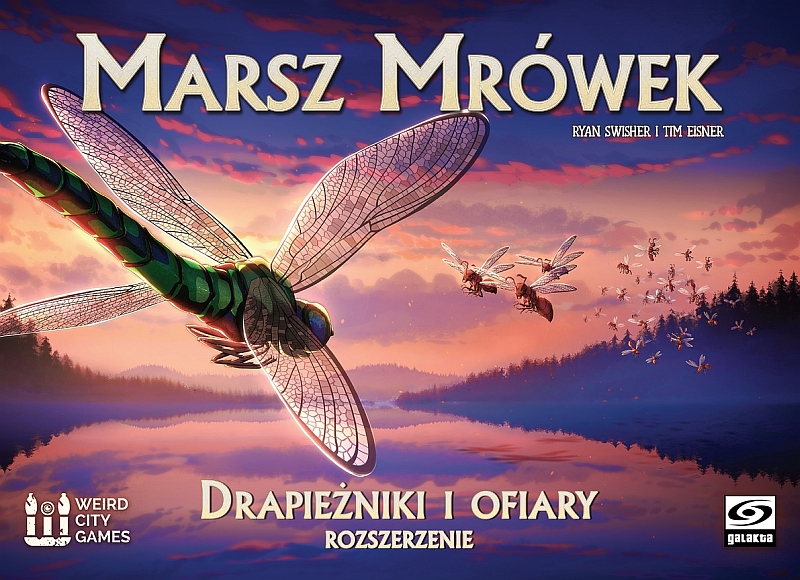 Okładka gry: Marsz mrówek: Drapieżniki i ofiary