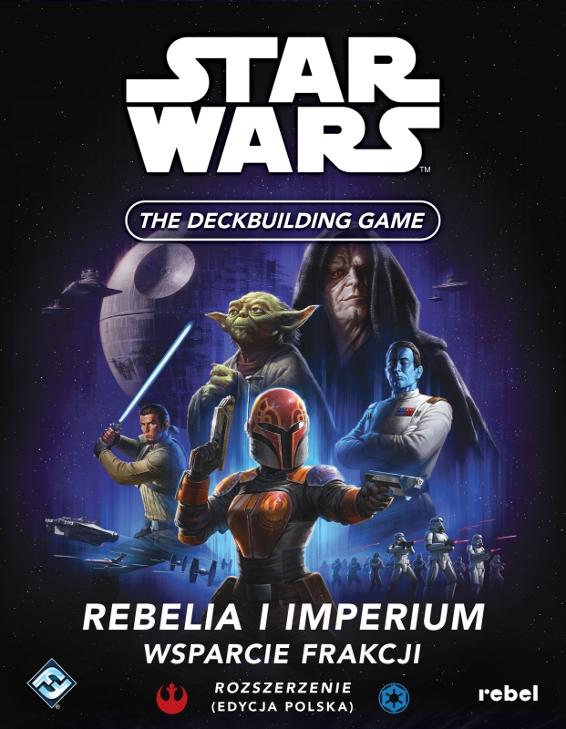 Okładka gry: Star Wars: The Deckbuilding Game - Rebelia i Imperium