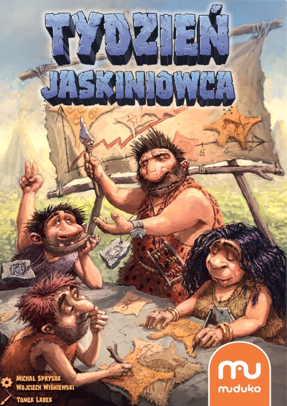 Okładka gry: Tydzień Jaskiniowca